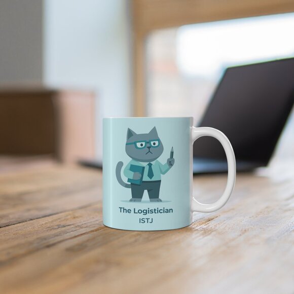 MBTI ISTJ Cat Mugs - Picture 1 of 6